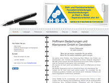 Tablet Screenshot of hbk-gerolstein.de